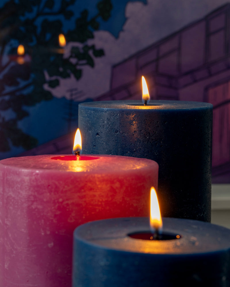 Cylinder Candles - 12 cm Ø