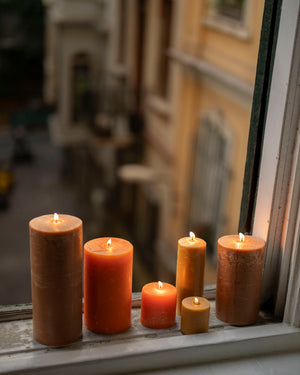 Cylinder Candles - 12 cm Ø