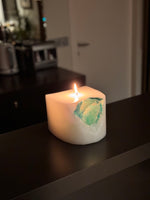 Glass Art Candle – Medium