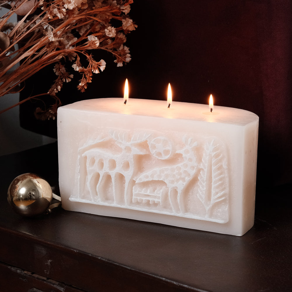 Tokat Yazma Kalıbından Mum