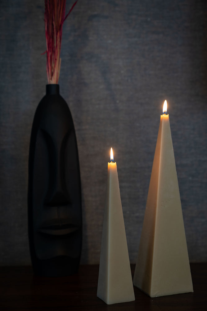 Tall Pyramide Candles
