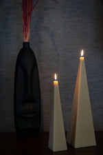 Tall Pyramide Candles