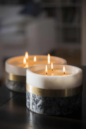 Scented Candle in Marble