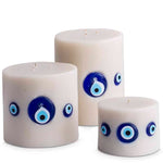 Blue Bead Candles