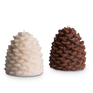 Pine Cone Candles