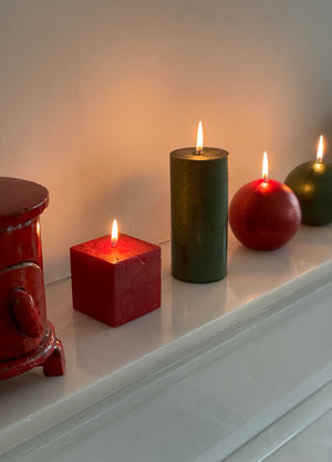 
            
                Load image into Gallery viewer, Shiny Red Candles
            
        