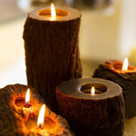 Wood Candles - Small