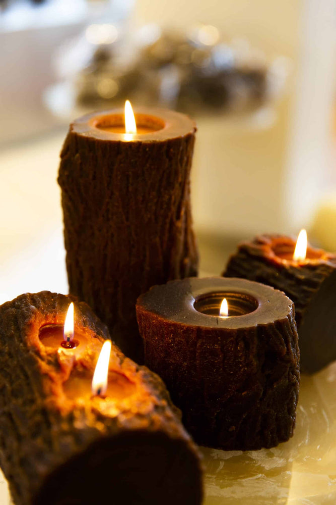 Wood Candles