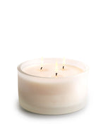 Vanilla Scented Candle in Frosted Glass