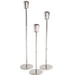 Brass Candleholders - Gray