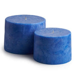 Scented Blue Botanical Candle