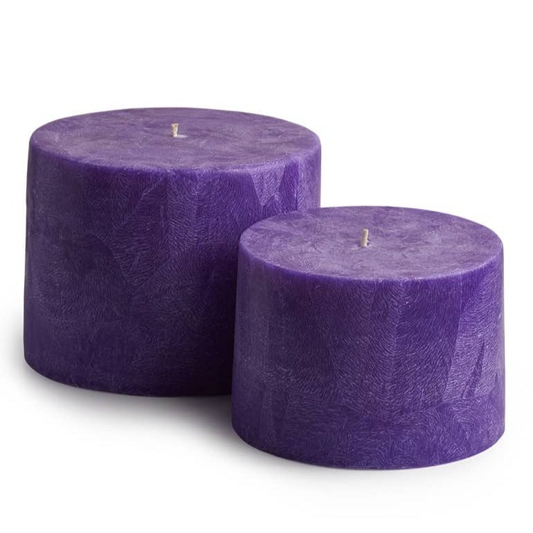 Scented Purple Botanical Candle