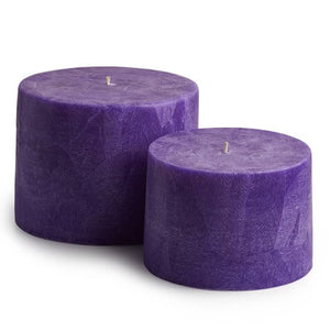 Scented Purple Botanical Candle