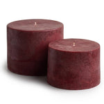 Scented Claret Red Botanical Candle