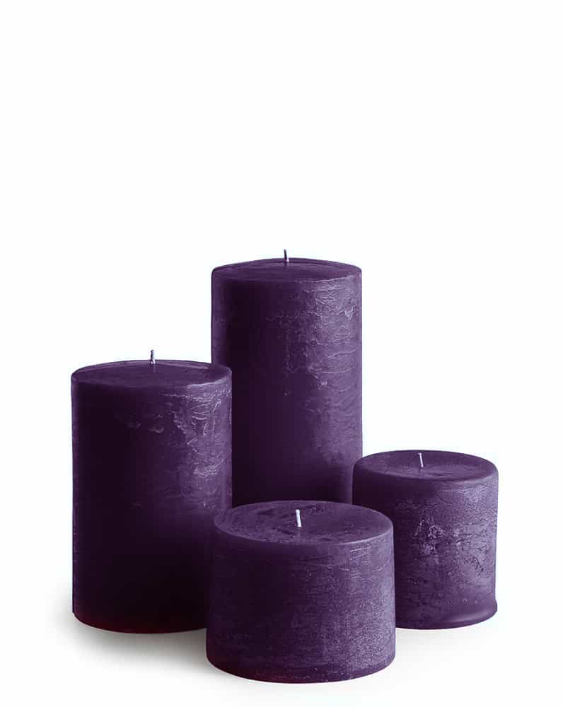 Cylinder Candles - 10 cm Ø
