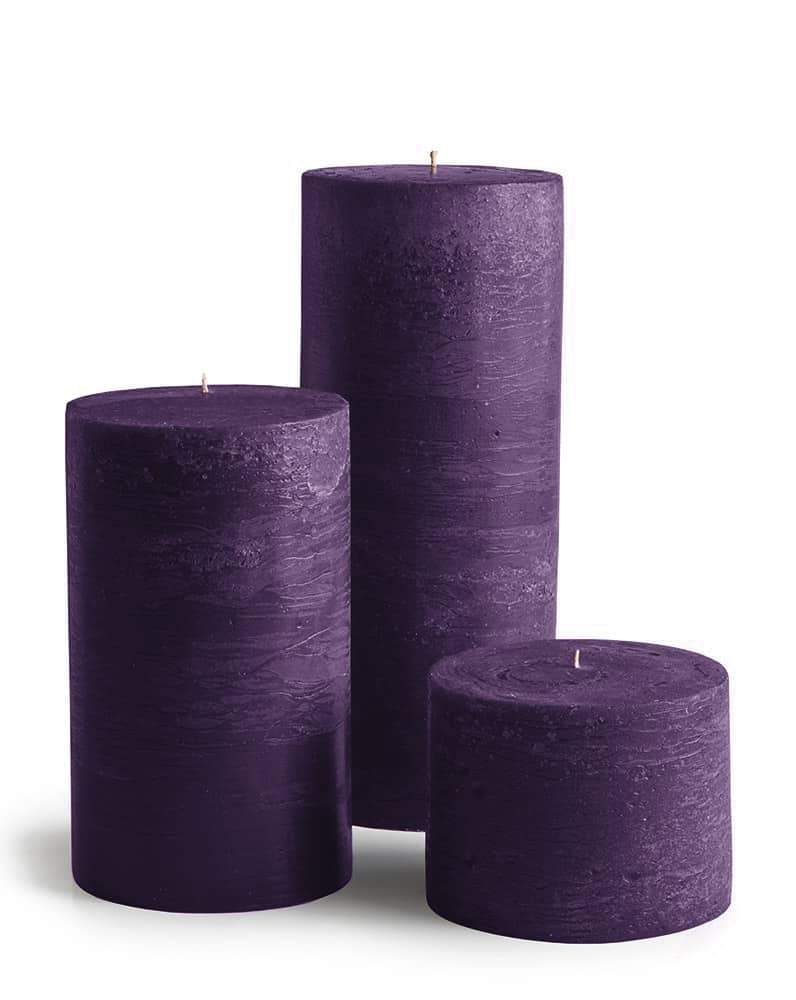 Cylinder Candles - 12 cm Ø