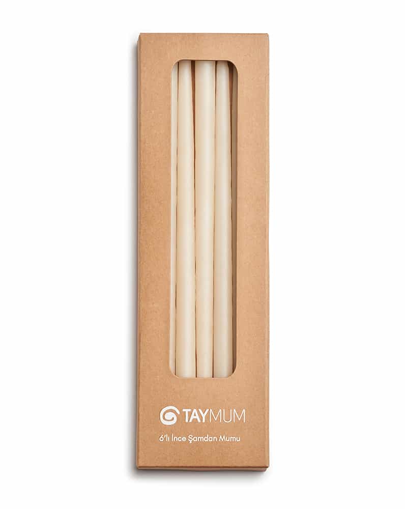 Thin Taper Candle – 25 cm